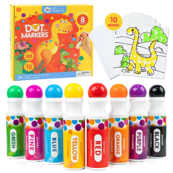 Jar Melo Washable Dot Markers