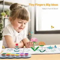 Jarmelo Finger painting-A lively forest — product thumbnail for children creative art and education