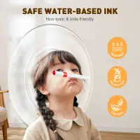 Jarmelo Washable Dual Tip Markers (Chisel and Brush Tip) — product thumbnail for children creative art and education