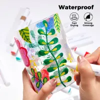 Jarmelo Acrylic Paint Markers With Bag — product thumbnail for children creative art and education