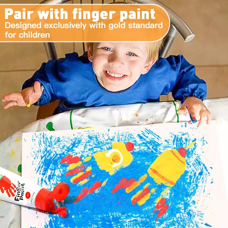 Jarmelo Finger Paint  Paper 30 sheets — children art supplies product image for children creative art and education