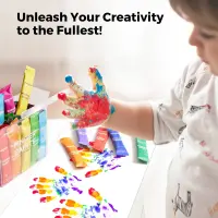 Jarmelo Color Burst Finger Paints — product thumbnail for children creative art and education