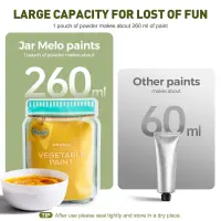 Jarmelo Vegetable Powder Paints — product thumbnail for children creative art and education