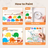 Jarmelo Watercolor Painting Book — product thumbnail for children creative art and education