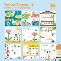Jarmelo Finger painting-A lively forest — product thumbnail for children creative art and education