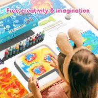 Jarmelo Marbling Paint Kit — product thumbnail for children creative art and education