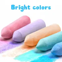 Jarmelo Washable Sidewalk Chalk - 15 Colors — product thumbnail for children creative art and education