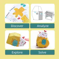Jarmelo 3D Paper Model — product thumbnail for children creative art and education