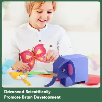 Jarmelo 3D Paper Model — product thumbnail for children creative art and education