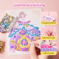 Jarmelo Princess Glam Magic Kit — product thumbnail for children creative art and education