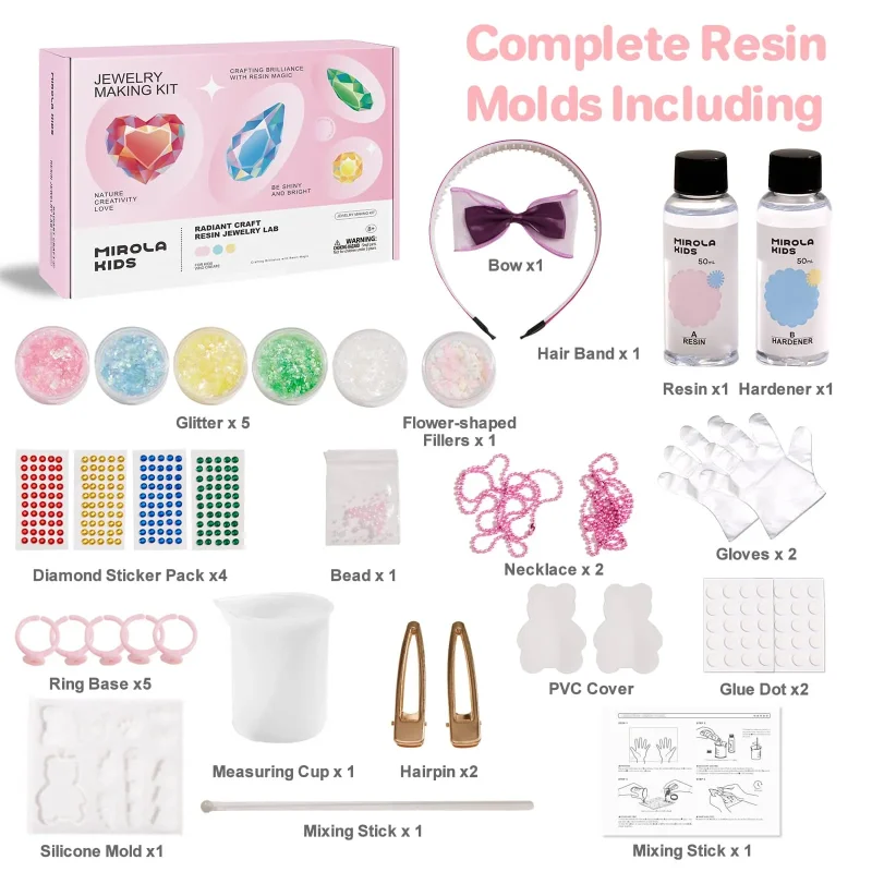 Jarmelo Jewelry Making Kit — children art supplies product image for children creative art and education