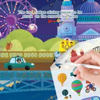 Jarmelo Transfer Sticker Scenes Pads — product thumbnail for children creative art and education