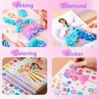 Jarmelo Fashion Design Drawing Book-Dreamy Fairy — product thumbnail for children creative art and education