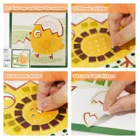 Jarmelo Mosaic Sticker Art - Animal Homeland — product thumbnail for children creative art and education