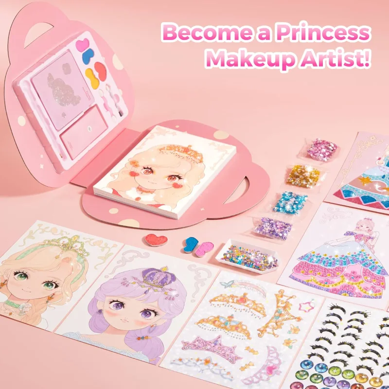 Jarmelo Princess Glam Magic Kit — children art supplies product image for children creative art and education