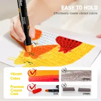 Jarmelo Silky Window Crayons — product thumbnail for children creative art and education