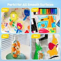 Jarmelo Silky Window Crayons — product thumbnail for children creative art and education
