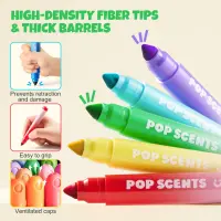 Jarmelo Pop Scents Markers-12Colors — product thumbnail for children creative art and education