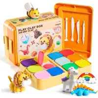 Jarmelo PLAY CLAY BOX – Air Dry Clay — product thumbnail for children creative art and education