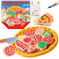 Jarmelo Magic Puffy Paint Pizza Kit — product thumbnail for children creative art and education