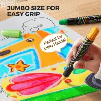 Jarmelo Dustless Chalk — product thumbnail for children creative art and education