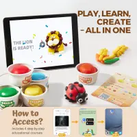 Jarmelo Wheat Modeling Dough — product thumbnail for children creative art and education
