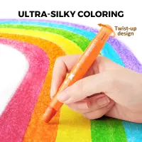 Jarmelo Glitter Crayons-24 Colors — product thumbnail for children creative art and education