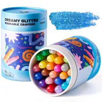 Jarmelo Glitter Crayons-24 Colors — product thumbnail for children creative art and education