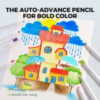 Jarmelo Mechanical Colored Pencils-36 Colors — product thumbnail for children creative art and education
