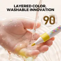 Jarmelo Washable Layered Markers-24 Colors — product thumbnail for children creative art and education