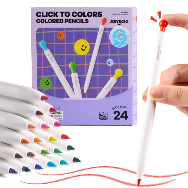 Mechanical Colored Pencils-24 Colors