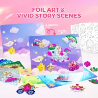 Jarmelo 3 in 1 Foil Craft Kit — product thumbnail for children creative art and education