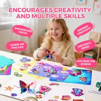 Jarmelo 3 in 1 Foil Craft Kit — product thumbnail for children creative art and education