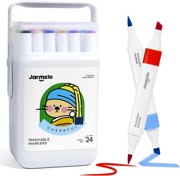 Dual Tip Washable Markers