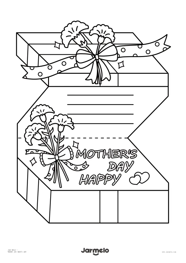 Greeting card for Mom