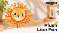 7. PLUSH LION FAN