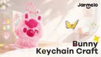 3. BUNNY KEYCHAIN CRAFT
