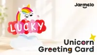 2. UNICORN GREETING CARD