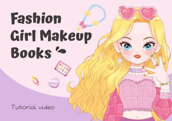 Fashion Girls Makeup Activity Kit