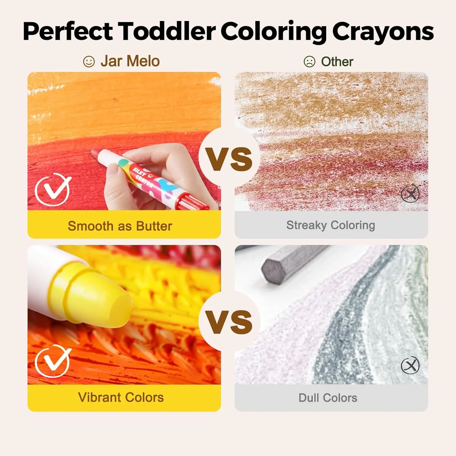 Silky Washable Crayons -Baby Roo — Jarmelo