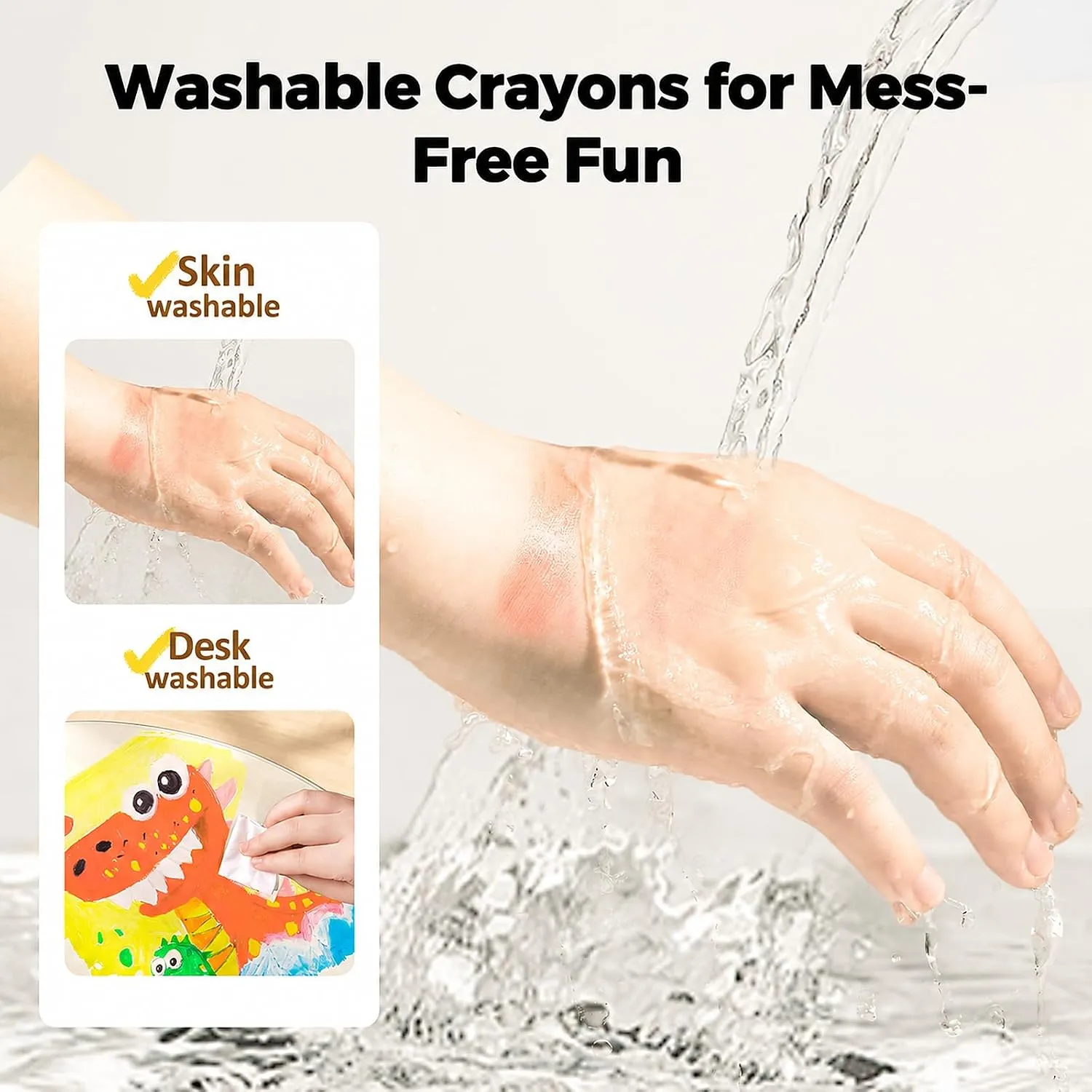 Silky Washable Crayons -Baby Roo — Jarmelo