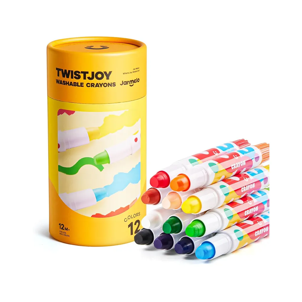 Silky Washable Crayons -Baby Roo